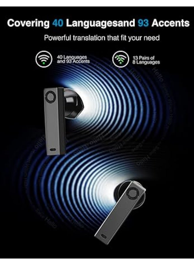 تايم كاتل X1 AI Interpreter Hub – Standalone Multilingual Real-Time Translator, 43 Language Support, Simultaneous Interpretation for Groups & One-on-One - Image 3